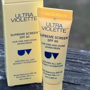 NIB ULTRA VIOLETTE SUPREME SCREEN SPF 50 SAMPLE SIZE